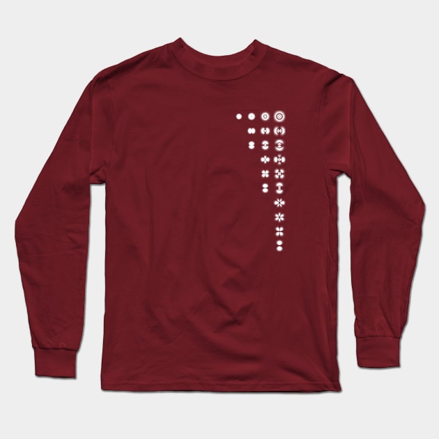 Hydrogen Orbitals Long Sleeve T-Shirt by kipstewart